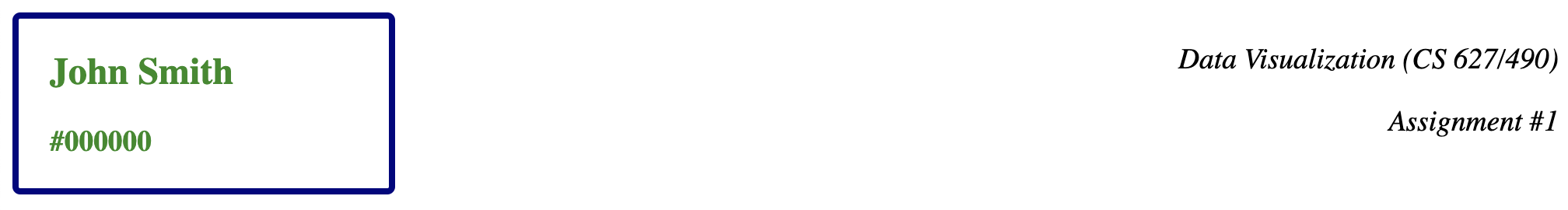 Example Solution for Part 1