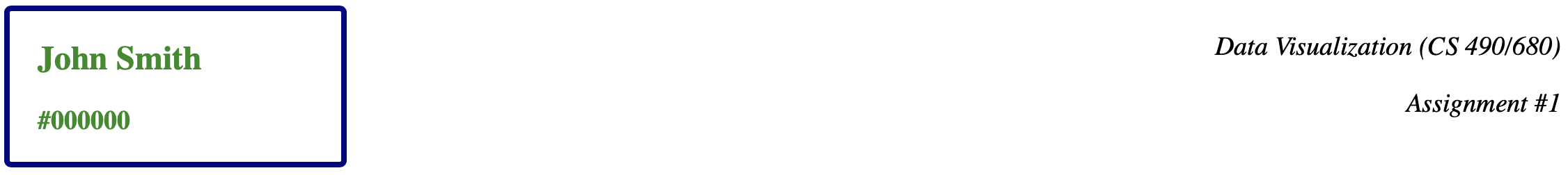 Example Solution for Part 1