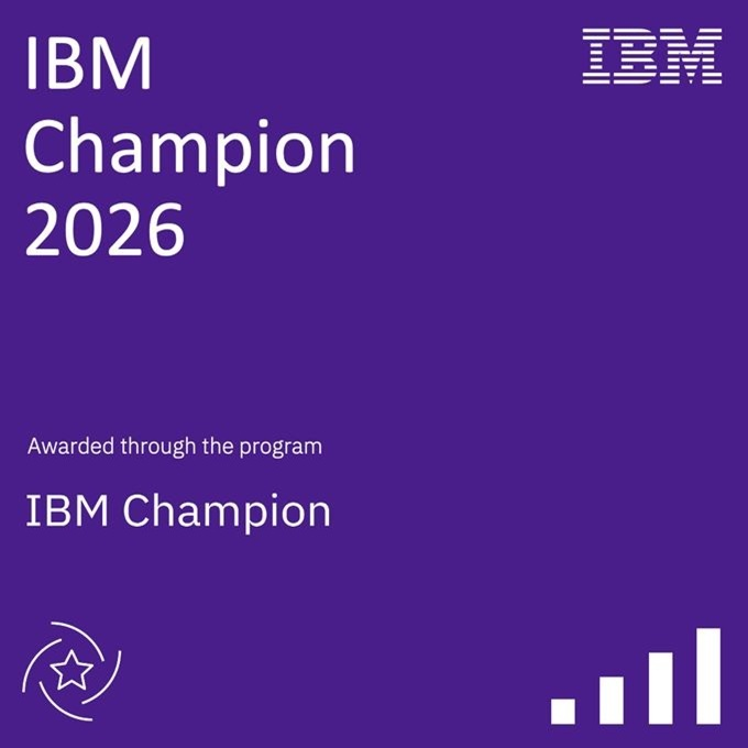 IBM Champion 2026 Badge