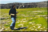 Jeff at Dun Aonghus